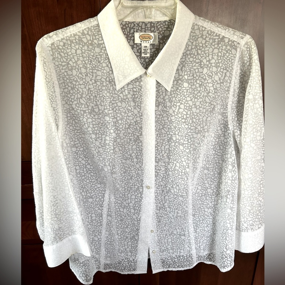 Sheer blouse